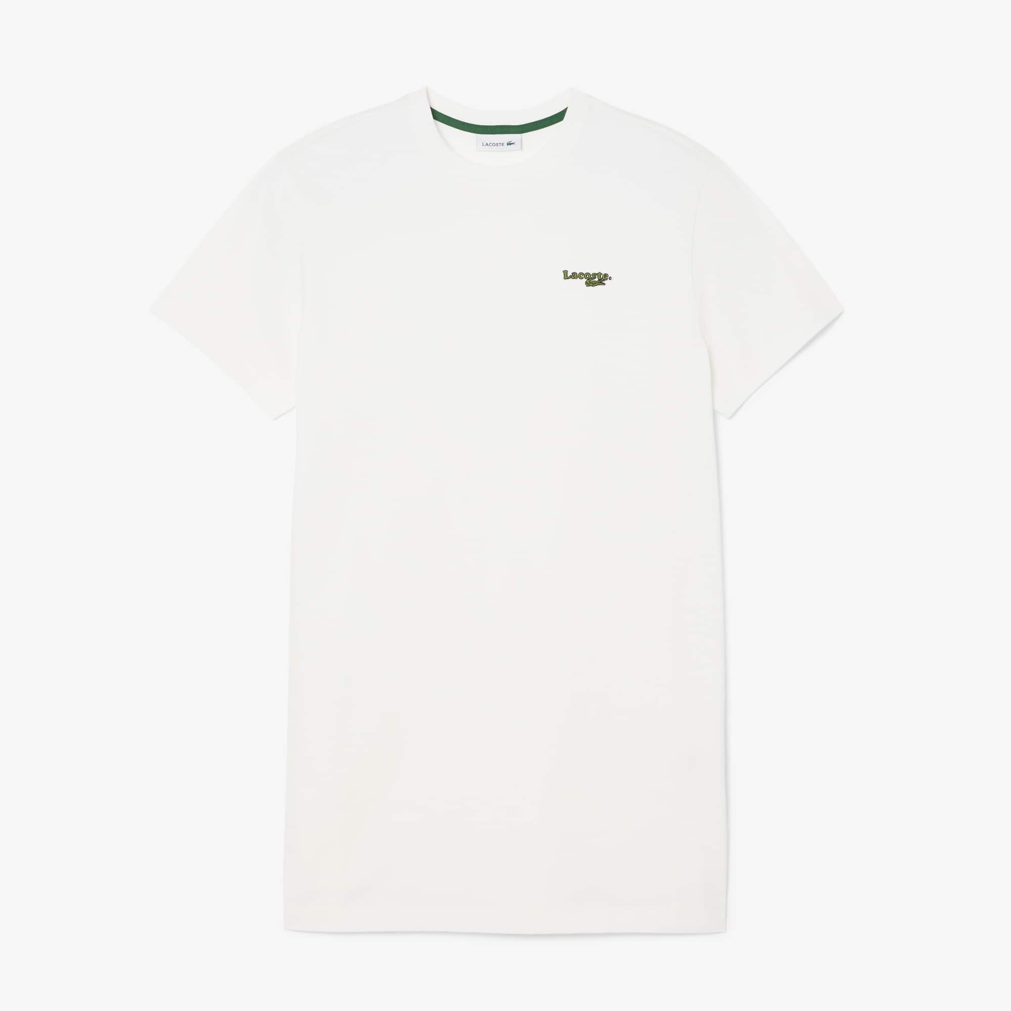 lacoste t shirt dress women Oversized cotton T-Shirt dress