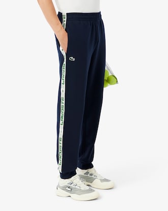 Pantalones Deportivos De Tenis Con Rayas 