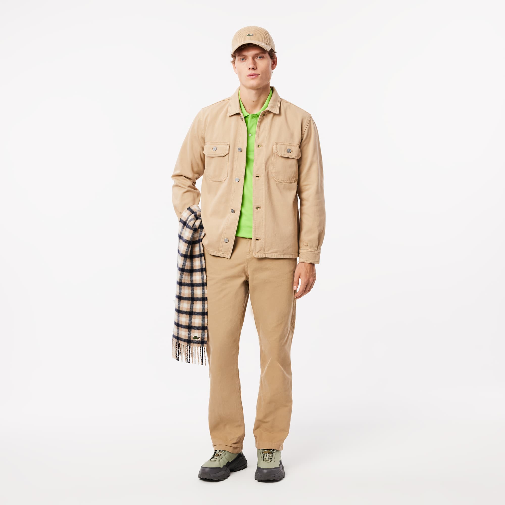 チノパンツ SATUR Cotton Carpenter Work Pants Beige SA243MPT05BG $_57.PNG?set_id=880000500F