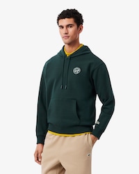 Fleece Badge Hoodie