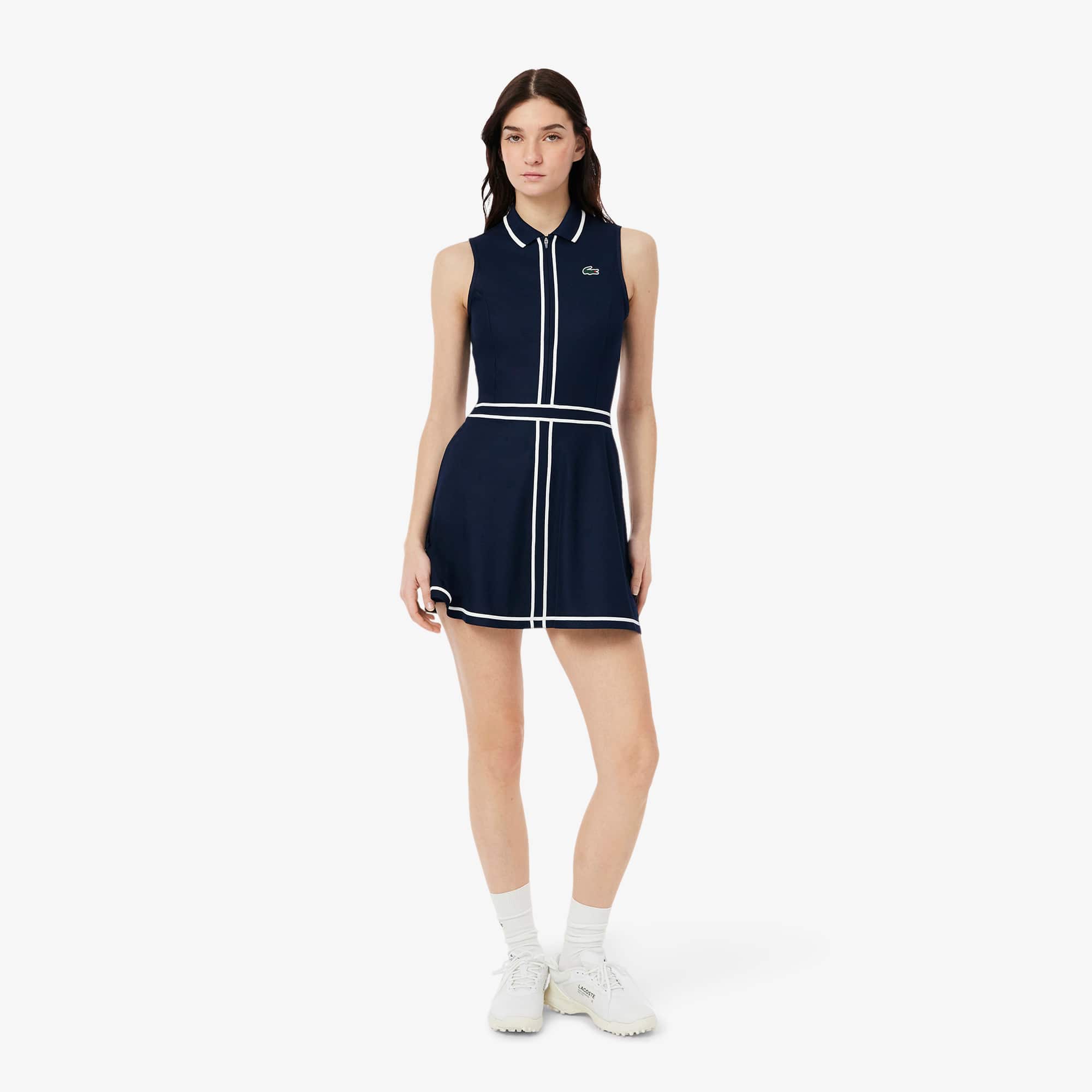 Women's Ultra Dry Heritage Trim Golf Dress - Dresses - New In 2026 | Lacoste
