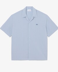 Playera Seersucker de Corte Relajado