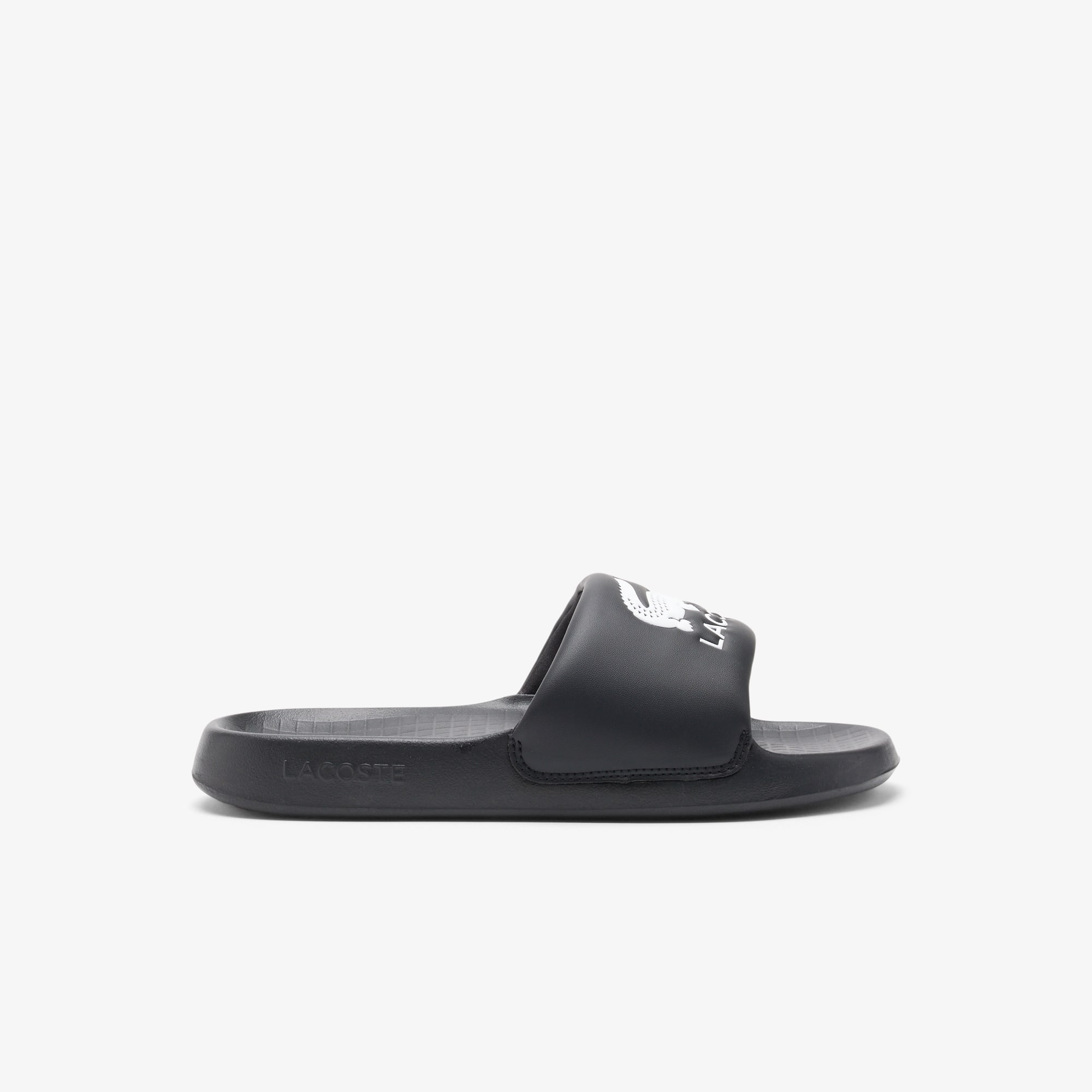 Lacoste Men's Serve Slide 1.0 - 7 In Black
