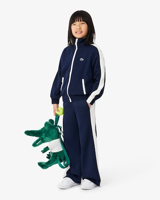 Sport Zip-Up Interlock Piqu&eacute; Sweatshirt