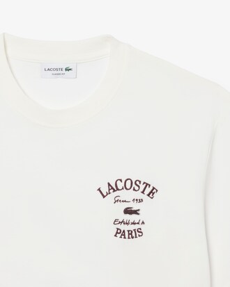Playera de Tejido Jersey de Algod&oacute;n con Bordado