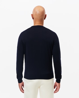 Men's Merino Wool Crew Neck Sweater