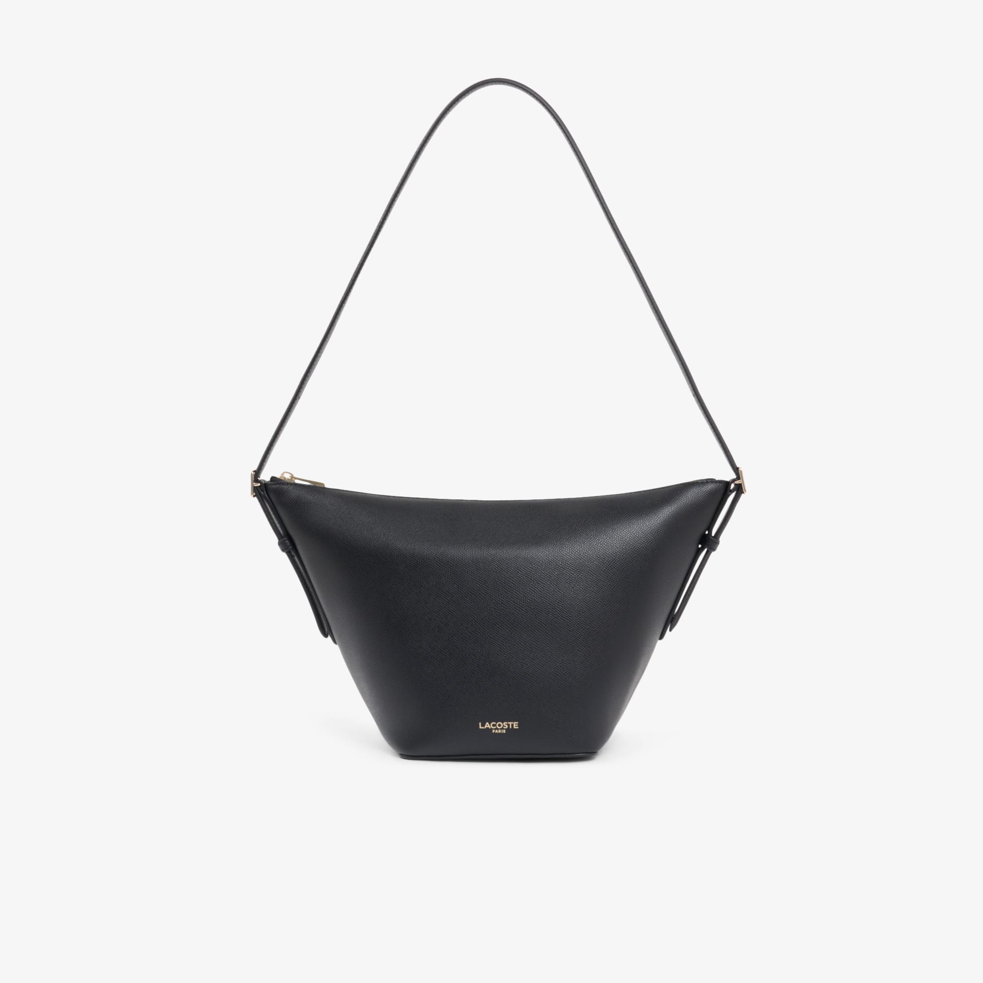 Lacoste Champs-élysées Hobo Bag - One Size In Black