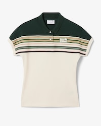 Women's Made In France Slim Fit Striped Polo
