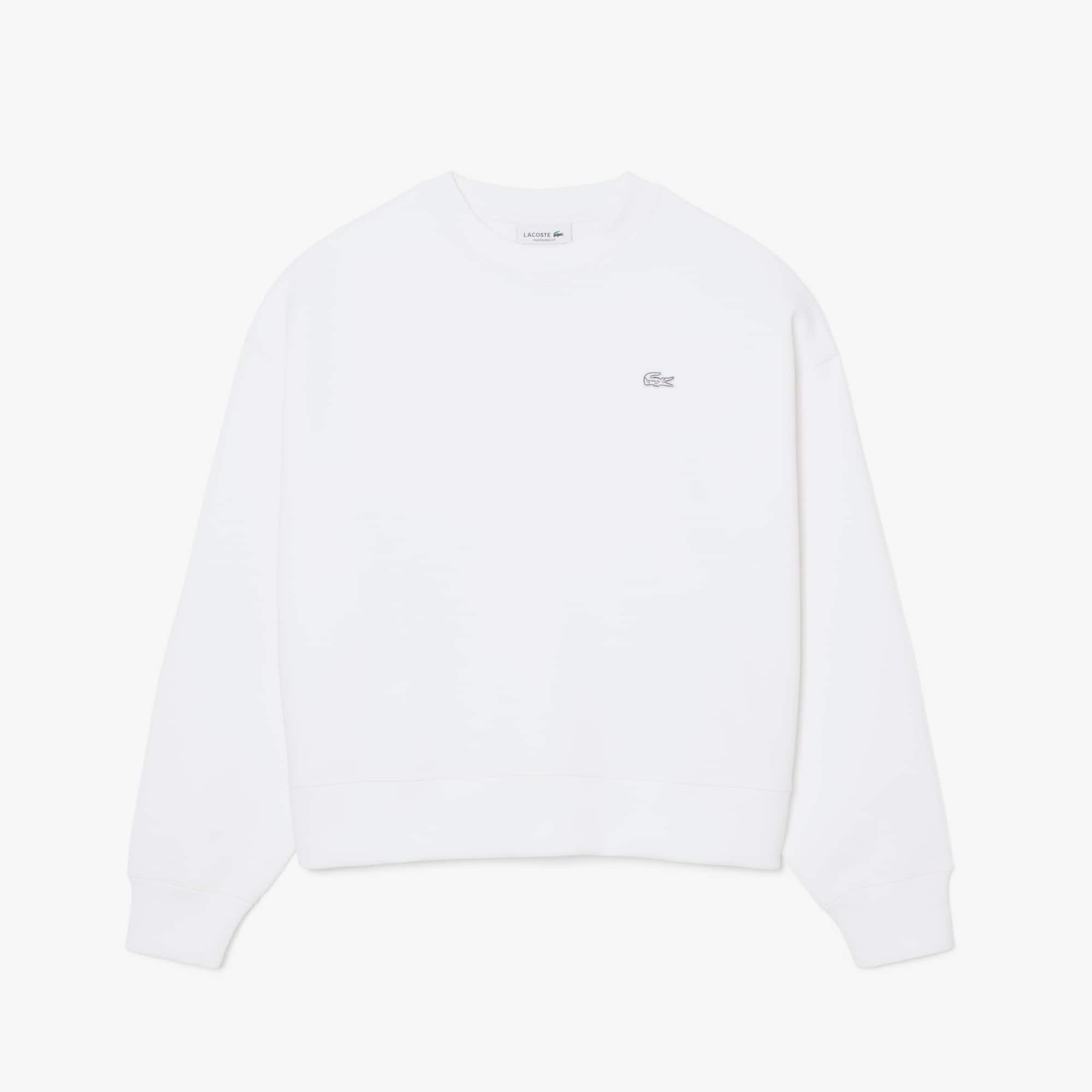 Oversized Double Face Jersey Sweatshirt