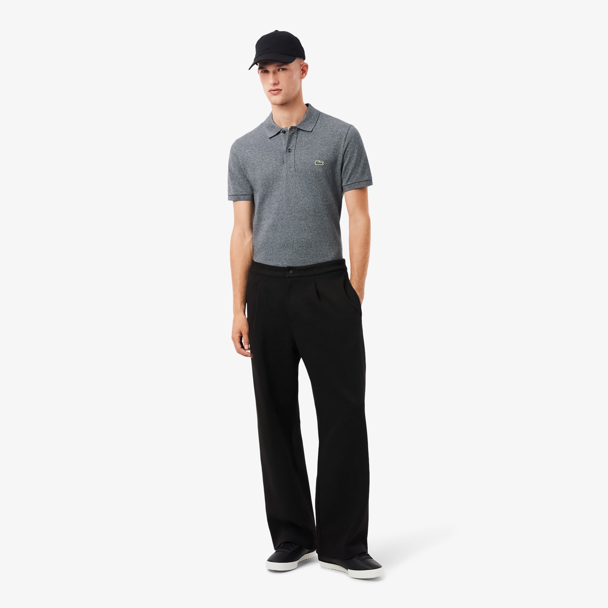 Men's Loose Fit Piqué Pleated Pants - Pants & Sweatpants - New In