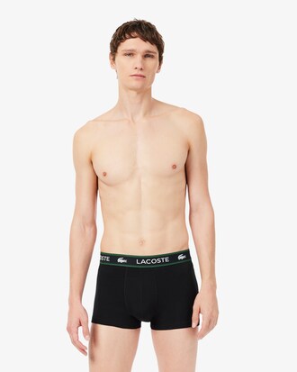 3-Pack Stretch Jersey Crocodile Branded Trunks