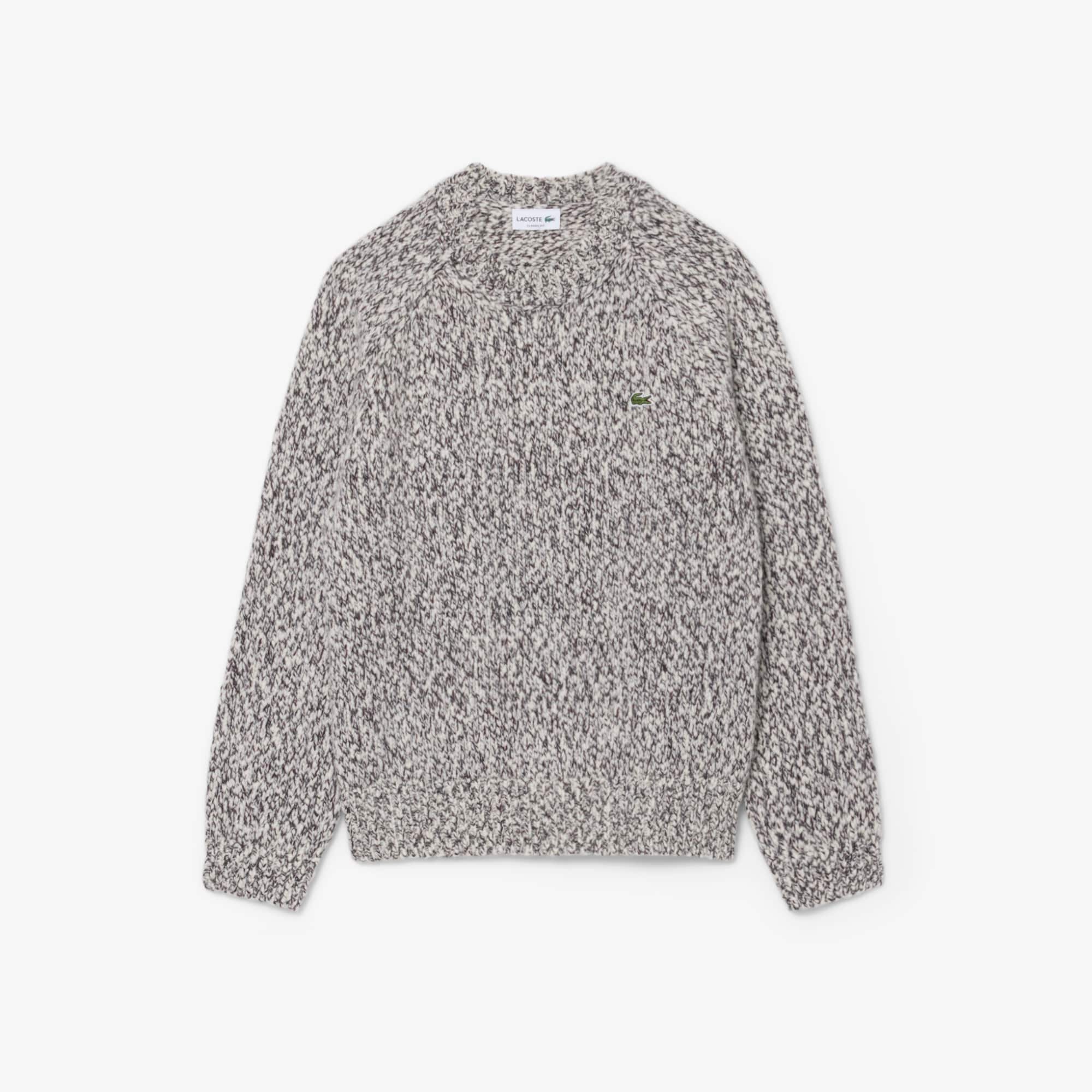Mercerized Knit Wool Cardigan