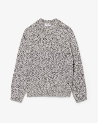 Mercerized Knit Wool Cardigan