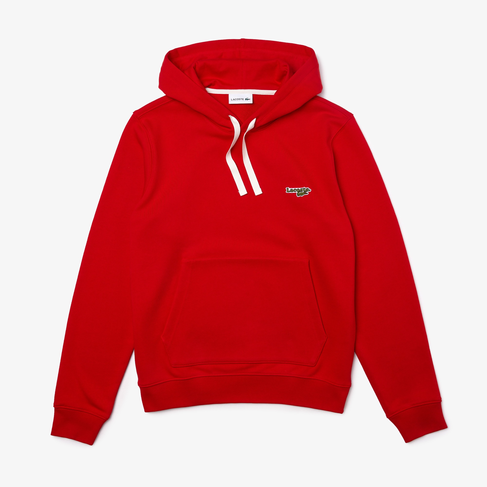 Lacoste men's hooded fleece sweatshirt Clearance