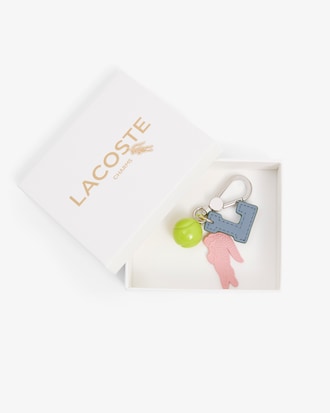 Tennis Ball Crocodile L Charms Key Ring
