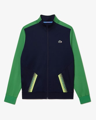 Men&rsquo;s Ripstop Zip-Up Tennis Sweatshirt