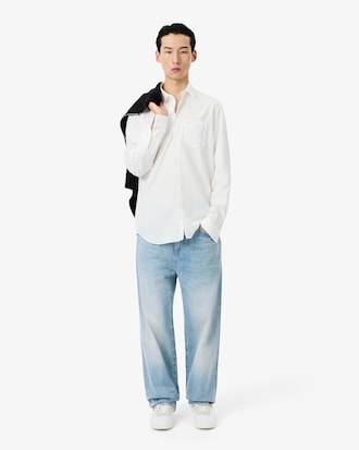 Jean 5 poches homme straight fit indigo 