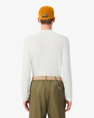 Men's Polo Collar Stretch Golf Sweater