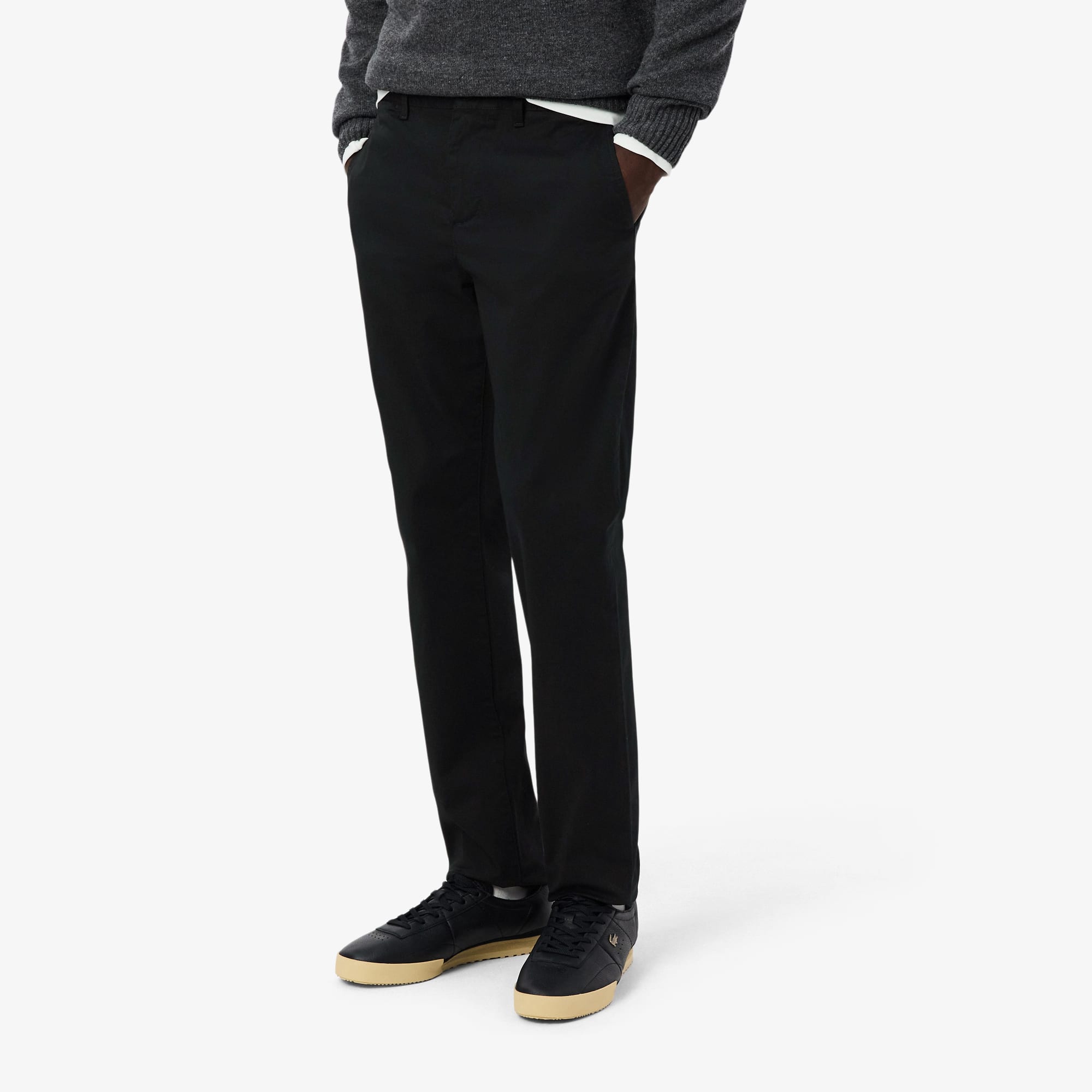 Men's Slim Fit Stretch Cotton Pants - Pants & Sweatpants - New In