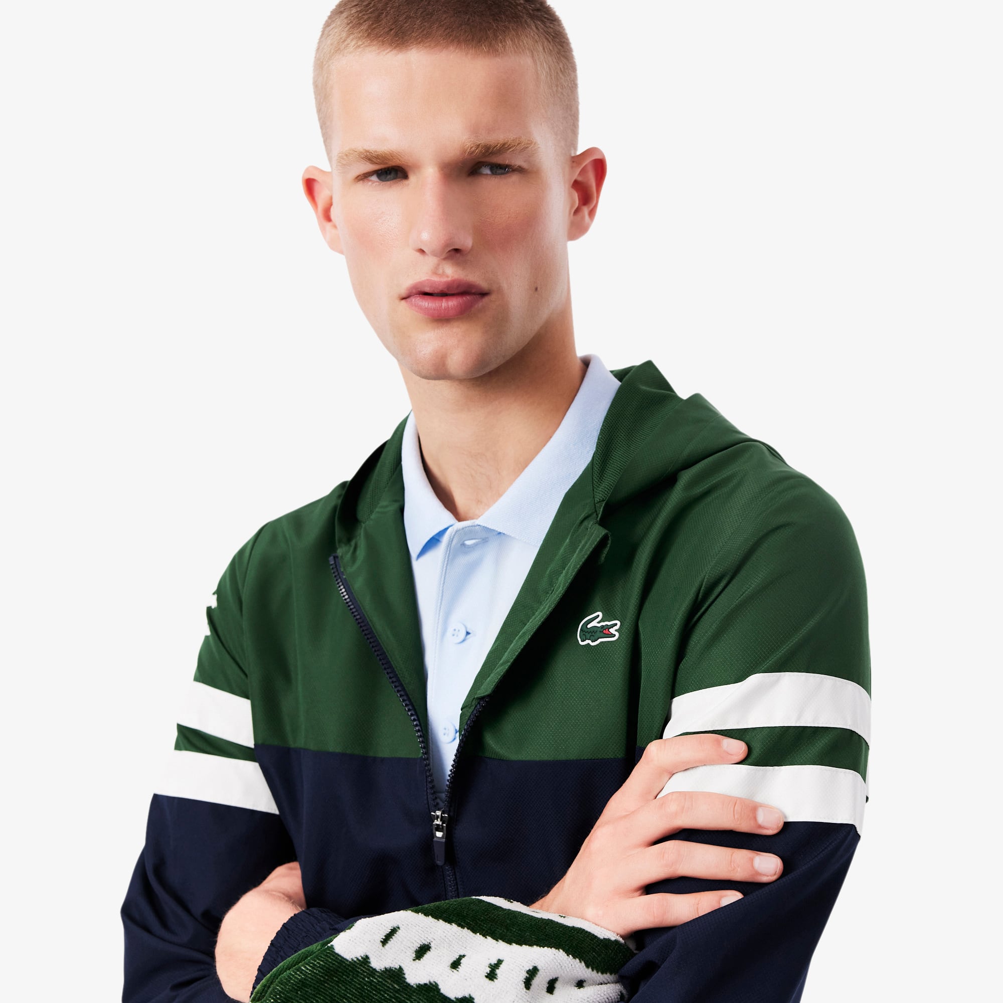 Men's Tennis Water-Repellent Hooded Jacket - Jackets & Coats - New