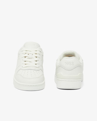 Sneakers de deporte de piel con clip en T para mujer