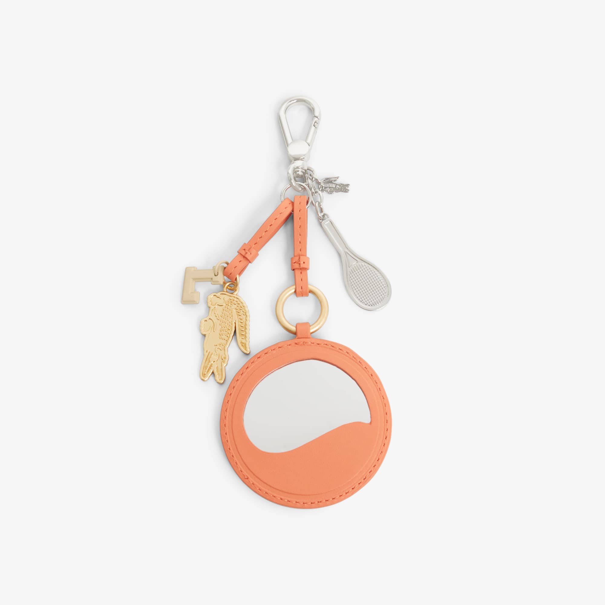 Tennis Racket Mirror L Charms Key Ring