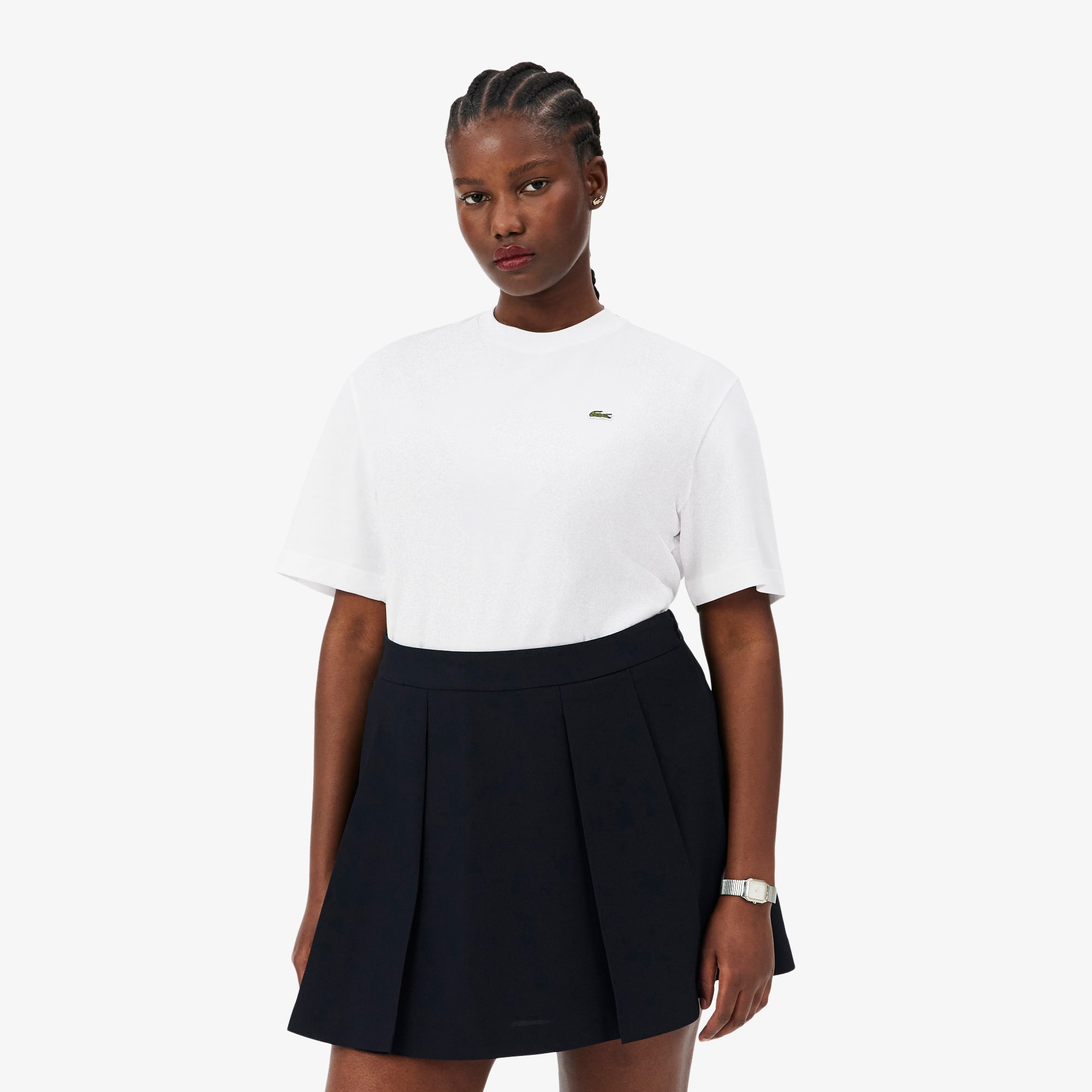 Women's Relaxed Fit Soft Cotton T-Shirt - T-Shirts & Tops - New In