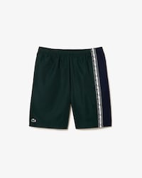 Men's Regular Fit Recycled Fiber Tennis Shorts