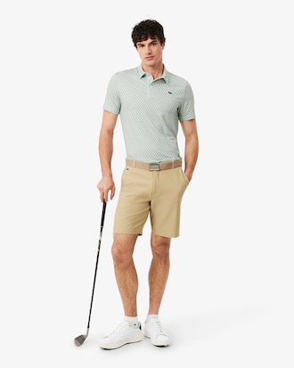 Regular Fit Printed Golf Polo