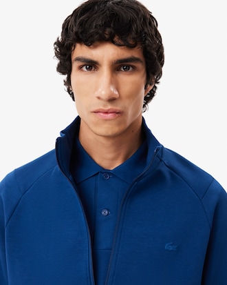 Men's High-Neck Zip-Up Sweatshirt