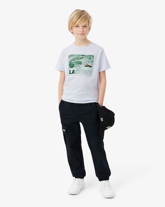 Graphic Print Cotton T-Shirt