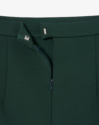 Women's Runway Pleated Satin Skirt