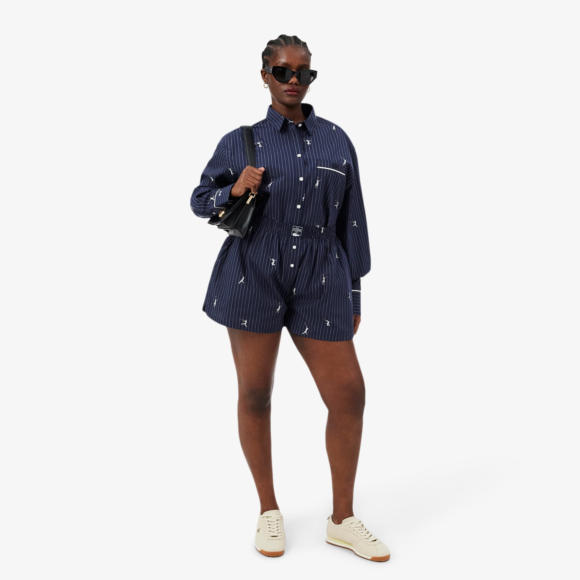 【ネイビー】オーバーシャツ <LADIES LINE> (LADIES) LW960 - Port Authority Ladies Long Sleeve UV Daybreak Shirt