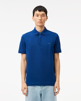 Polo de Piqué Stretch Paris con Corte Regular para Hombre