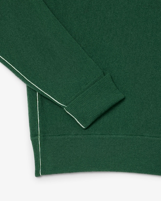 Pull homme Lacoste relaxed fit col polo en laine