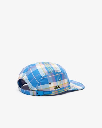 Unisex Lacoste checkerboard cap