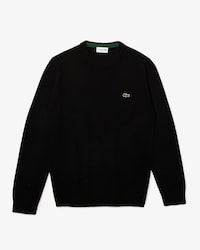 Su&eacute;ter de lana con cuello redondo para hombre