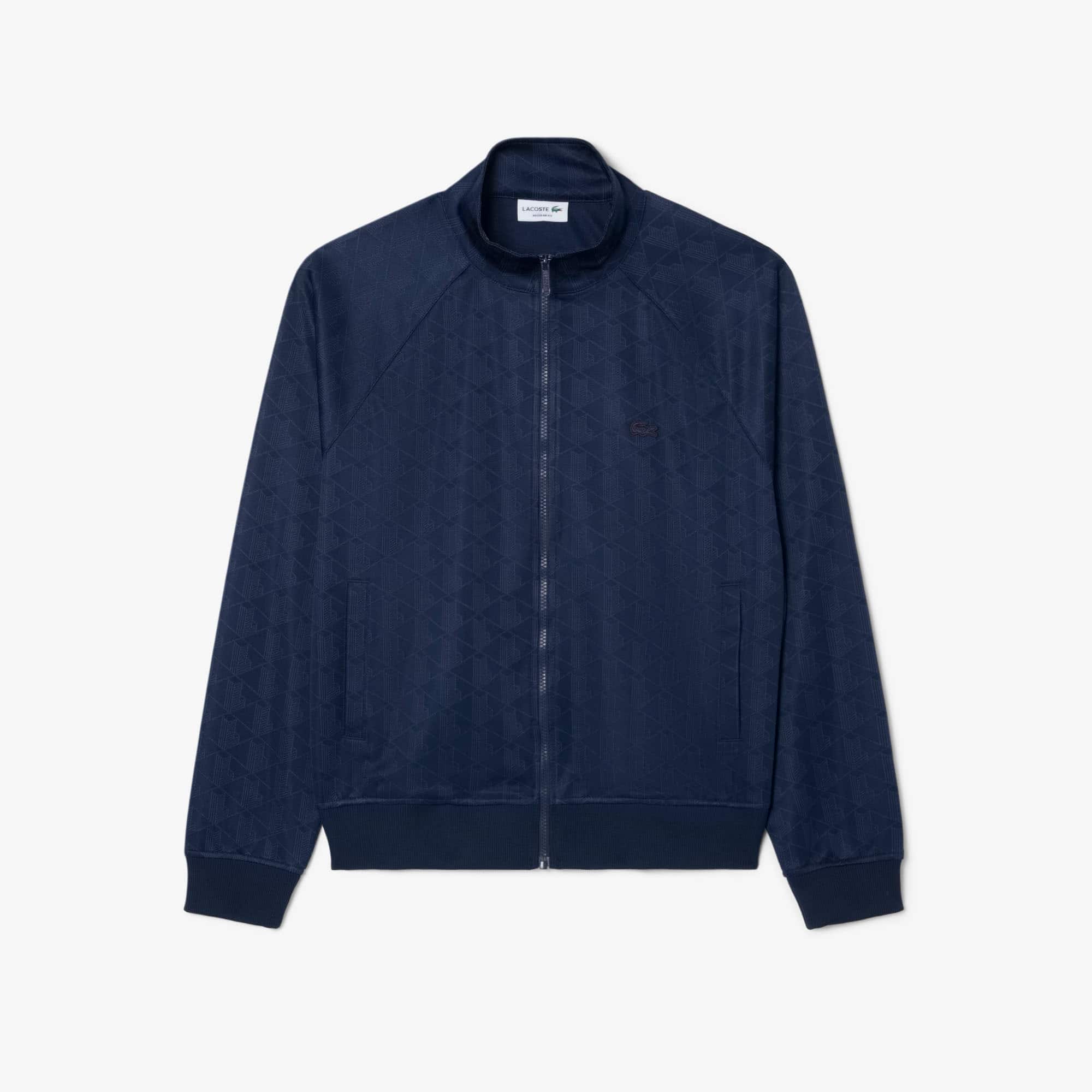 Monogram Jacquard Zipped Jacket