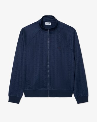 Monogram Jacquard Zipped Jacket