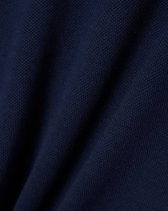 Girls' Scalloped Collar Piqu&eacute; Polo