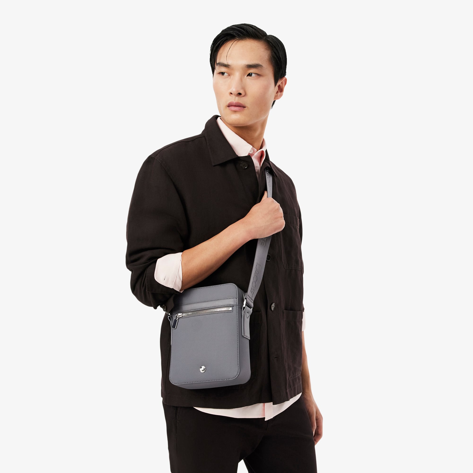 Langon Vertical Petit Piqué Satchel - Bags - New In 2026 | Lacoste