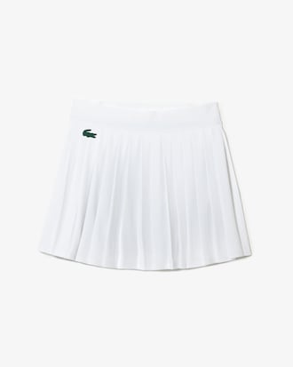 Jupe pliss&eacute;e femme Tennis Lacoste SPORT avec shorty int&eacute;gr&eacute;