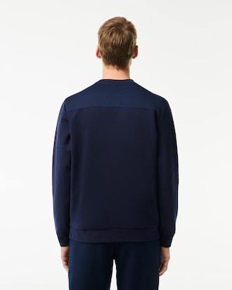 Men's Mesh Panel Sweatshirt