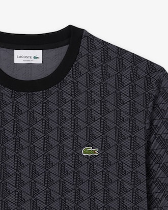 T-shirt jersey monogramme