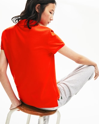 Women's Regular Fit Supple Petit Piqué Polo