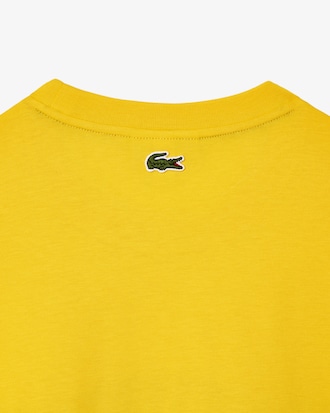 Playera de algodón con estampado de monogramas