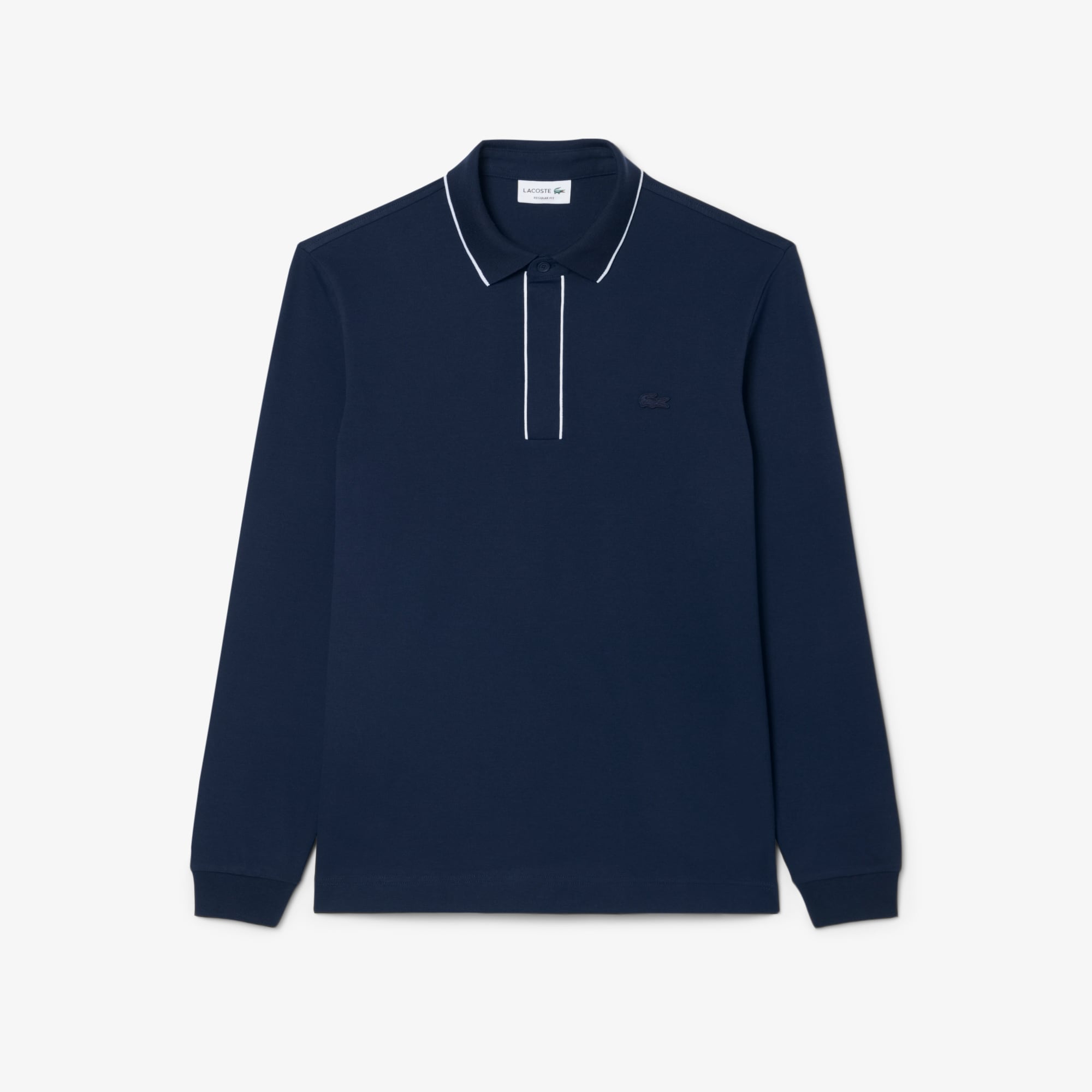 Regular Fit Long Sleeved Paris Polo Shirt