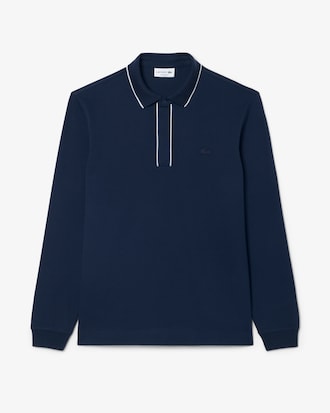Regular Fit Long Sleeved Paris Polo Shirt