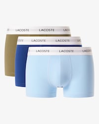 Men's 3-Pack Stretch Cotton Trunks