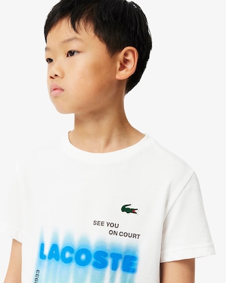 Kids' Lacoste Tennis x Daniil Medvedev T-Shirt